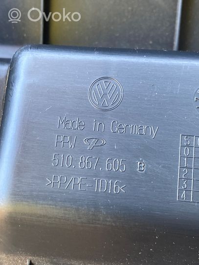 Volkswagen Golf Sportsvan Poszycie klapy tylnej bagażnika i inne elementy 510867605B