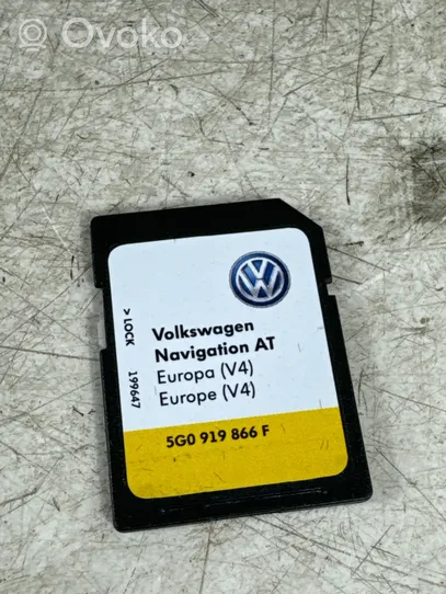 Volkswagen Golf VII Mappe di navigazione su CD/DVD 5G0919866F