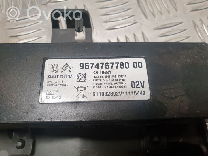 Citroen C4 II Centralina/modulo bluetooth 967476778000