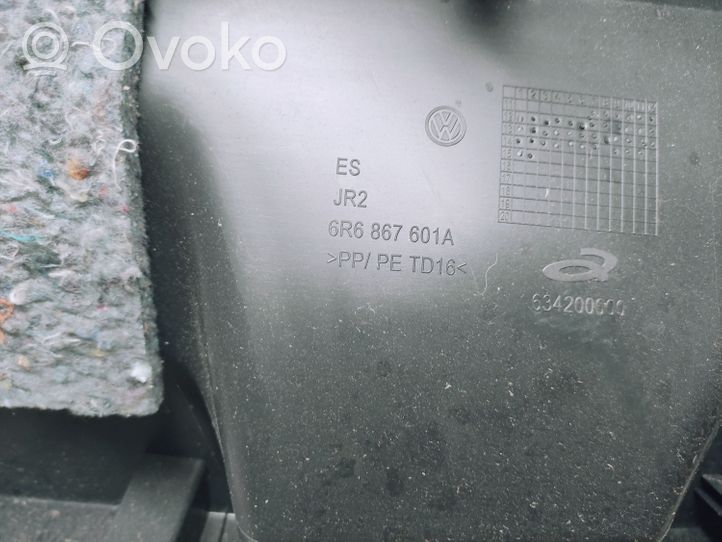 Volkswagen Polo V 6R Set rivestimento portellone posteriore/bagagliaio 6R6867601A