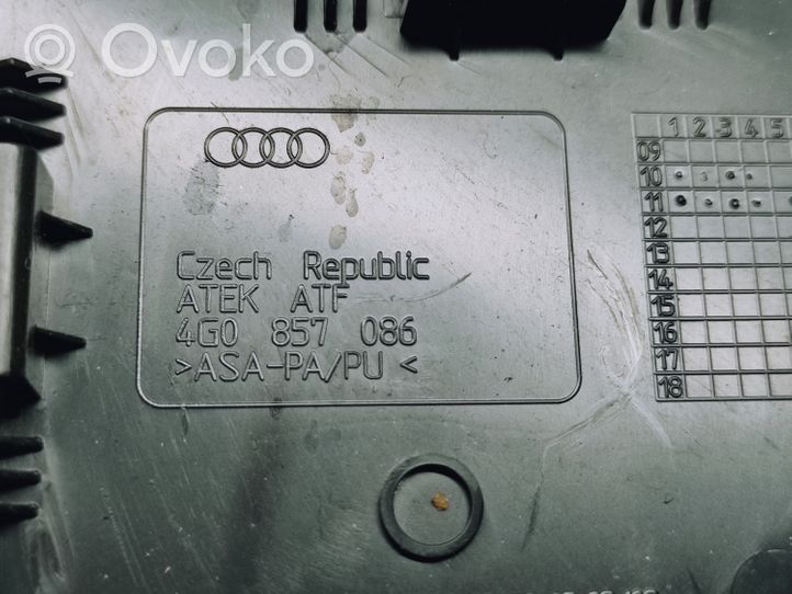 Audi A6 C7 Kojelaudan sivupäätyverhoilu 4G0857086