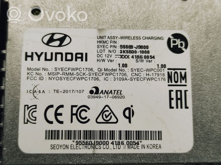 Hyundai Kona I Puhelimen käyttöyksikkö/-moduuli 95560J9000