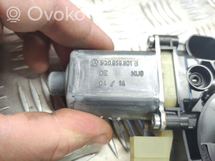 Skoda Octavia Mk3 (5E) Silniczek podnośnika szyby drzwi przednich 5Q0959801B