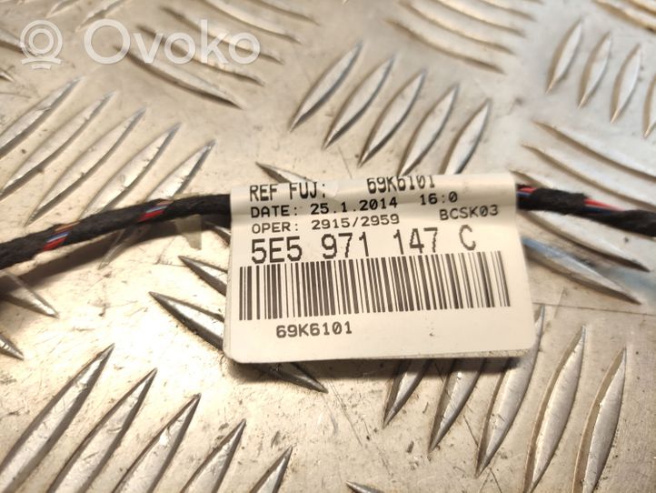 Skoda Octavia Mk3 (5E) Faisceau de câbles hayon de coffre 5E5971147C