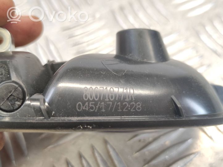 Dacia Sandero Rivestimento della maniglia interna per portiera posteriore 806718771R