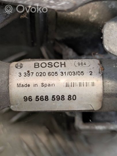 Peugeot 407 Wiper motor 9656859880