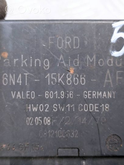 Ford Focus Pysäköintitutkan (PCD) ohjainlaite/moduuli 601956