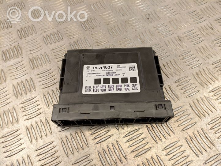 Opel Astra K Other control units/modules 13514637