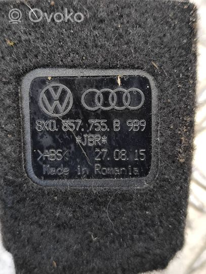 Audi A1 Front seatbelt buckle 8X0857755B