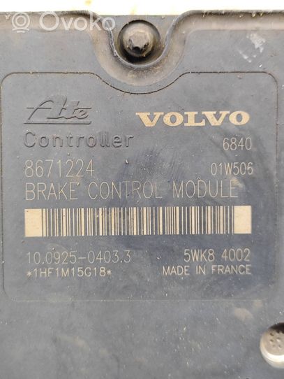 Volvo V70 ABS Pump P08671225