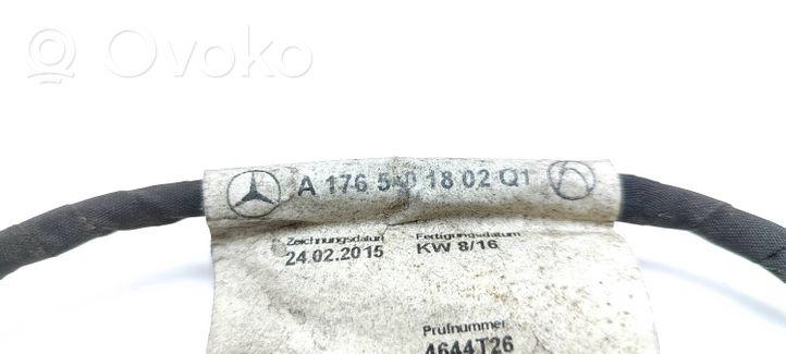 Mercedes-Benz A W176 Pysäköintitutkan anturin johtosarja (PDC) A1765401802