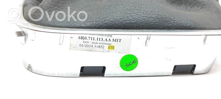 Volkswagen Polo V 6R Vaihdevivun/vaihtajan verhoilu nahka/nuppi 6R0711113AA