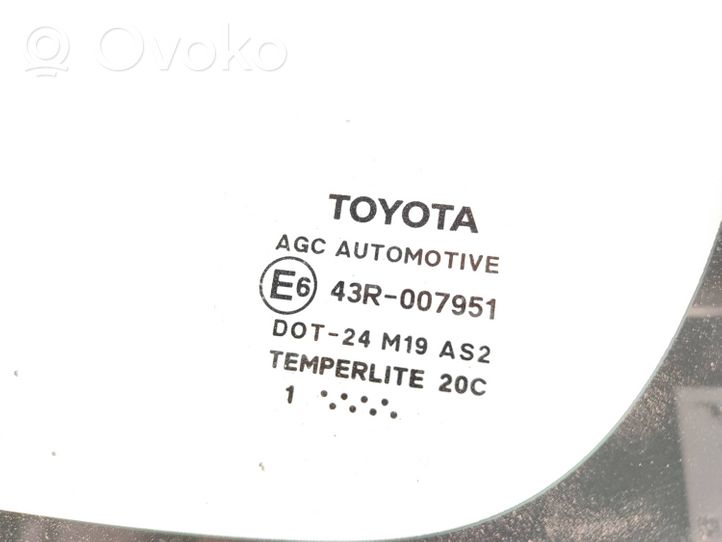 Toyota Auris 150 Szyba przednia karoseryjna trójkątna 43R007951