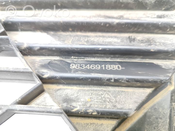 Citroen C3 Etupuskurin alempi jäähdytinsäleikkö 9835884880