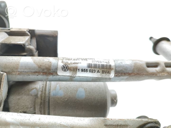 Volkswagen Touran II Mechanizm i silniczek wycieraczek szyby przedniej / czołowej 1T1955023A