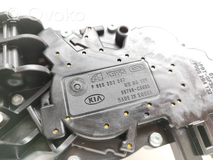 KIA Sorento Rear window wiper motor 98700C5000