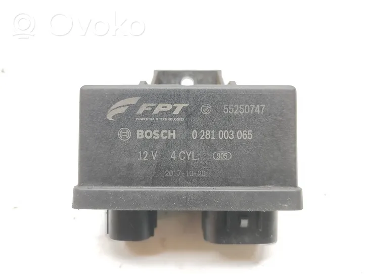 Fiat Doblo Glow plug pre-heat relay 55250747