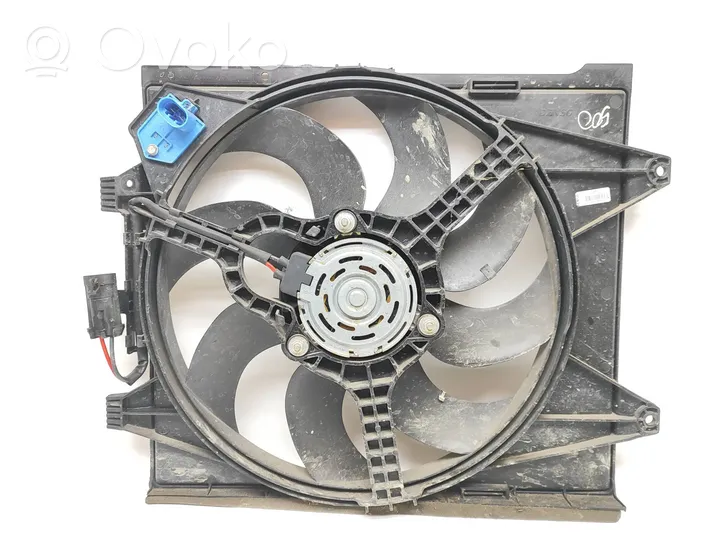 Fiat 500 Radiator cooling fan shroud 52061715