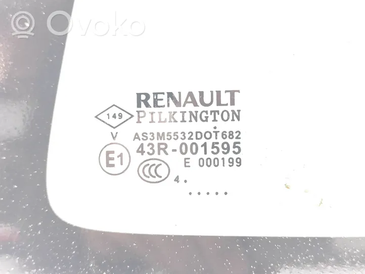 Renault Captur Takasivuikkuna/-lasi 43R001595