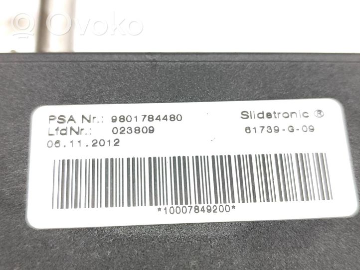 Citroen DS5 Gear selector/shifter (interior) 9801784480