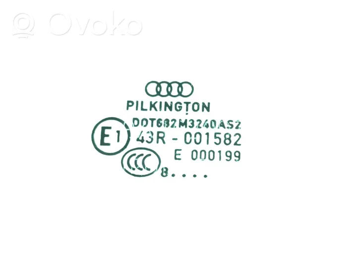 Audi A4 S4 B8 8K Etuoven ikkunalasi, neliovinen malli 43R001582