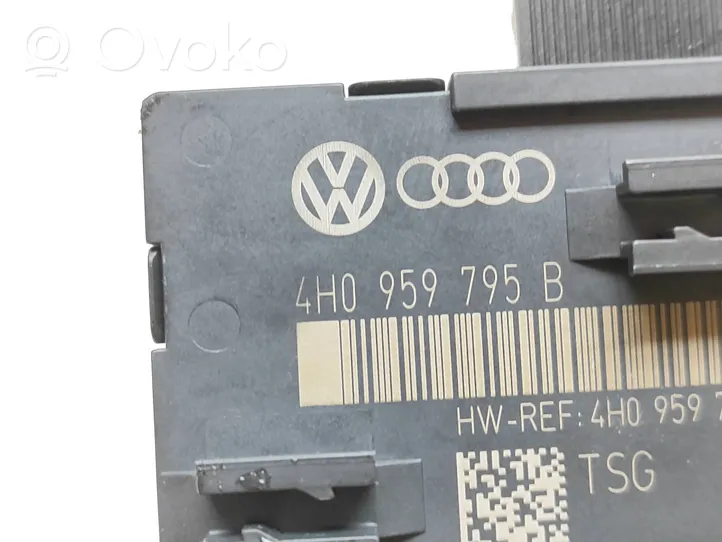 Volkswagen Touareg II Durų elektronikos valdymo blokas 4H0959795B