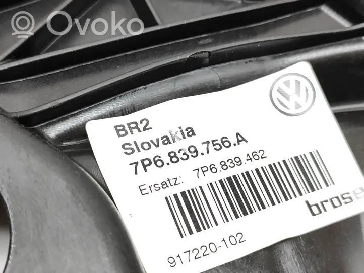 Volkswagen Touareg II Aizmugurē elektriskais loga pacelšanas mehānisms bez motoriņa 7P6839756A