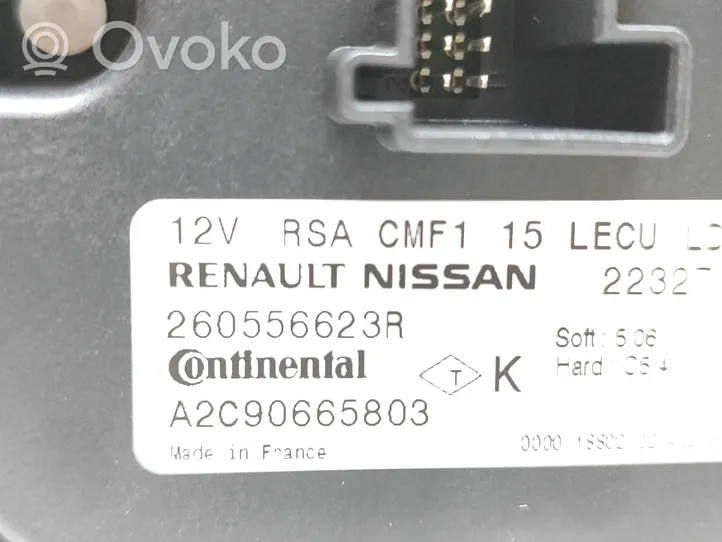 Renault Clio V LED-liitäntälaitteen ohjausmoduuli 260556623R