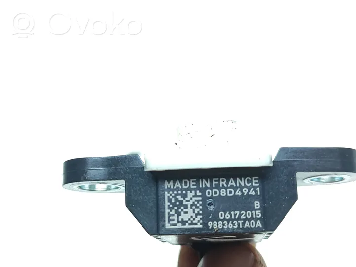 Renault Kadjar Airbag deployment crash/impact sensor 988363TA0A