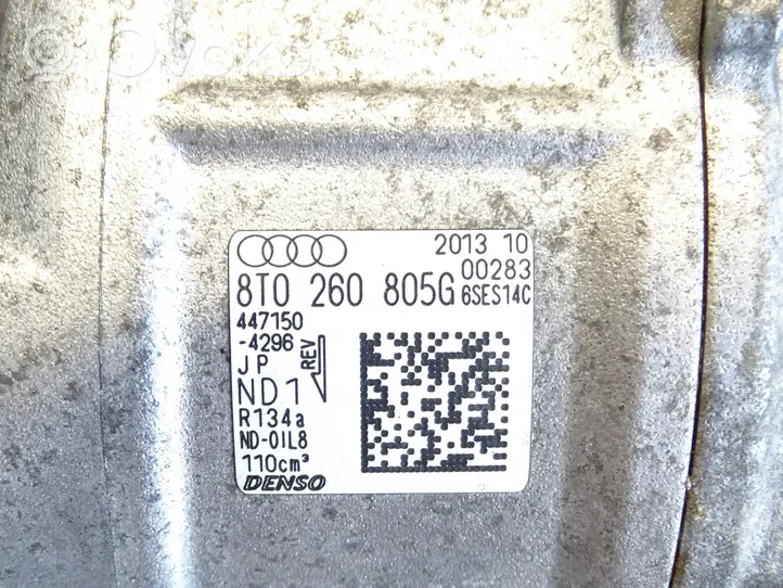 Audi A4 S4 B8 8K Compressore aria condizionata (A/C) (pompa) 8T0260805G