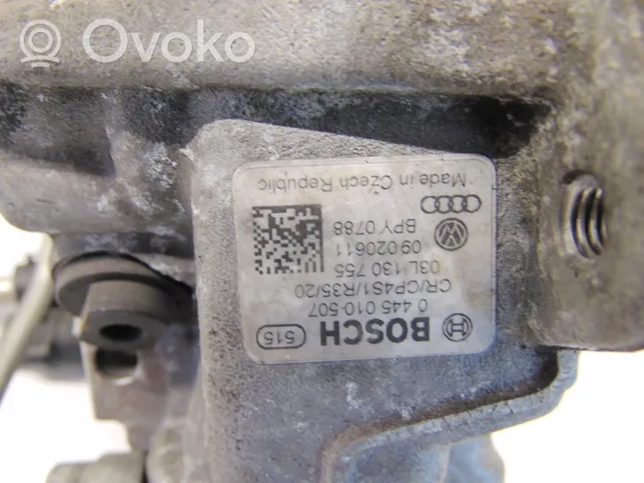 Audi A3 S3 8P Zestaw układu wtrysku paliwa 03L130277