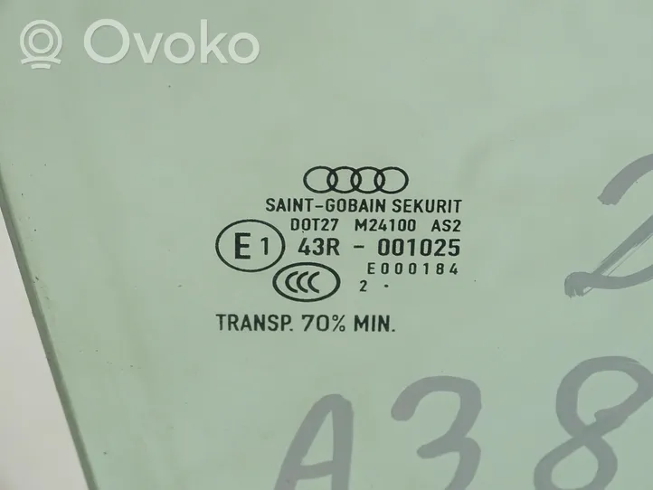 Audi A3 S3 8V Vitre de fenêtre porte avant (4 portes) SZYBA