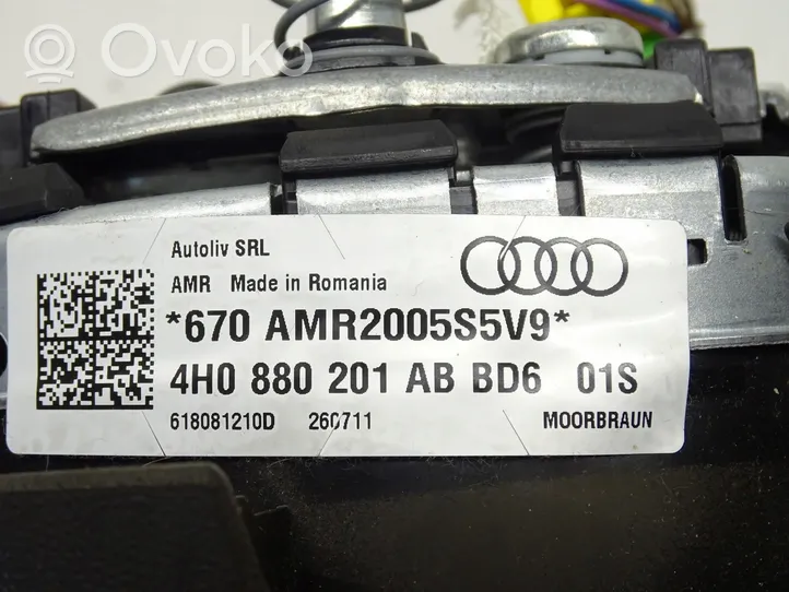 Audi A8 S8 D4 4H Steering wheel airbag 