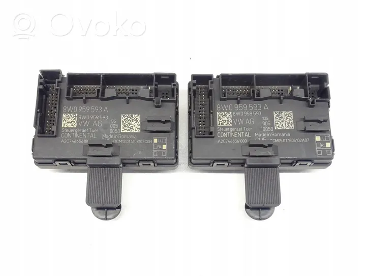 Audi A4 S4 B9 8W Oven ohjainlaite/moduuli 8W0959593A