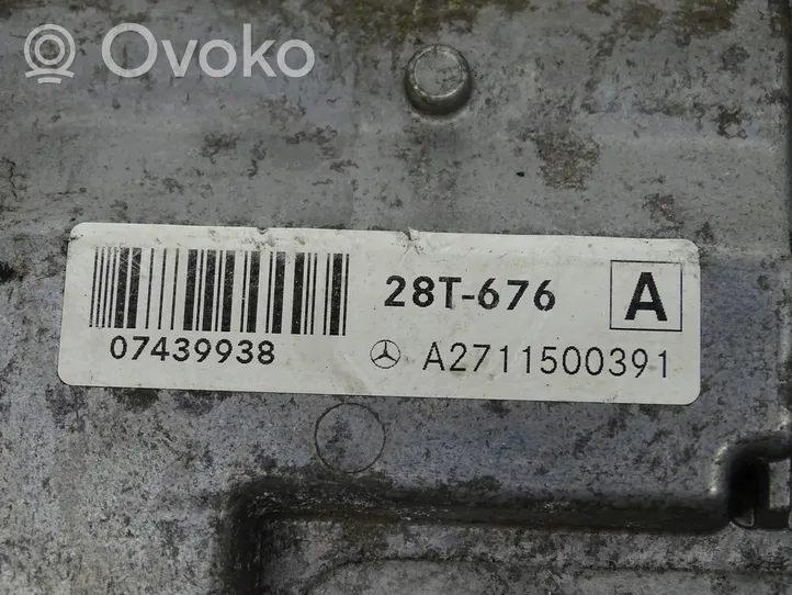 Mercedes-Benz C W204 Komputer / Sterownik ECU silnika A2711500391