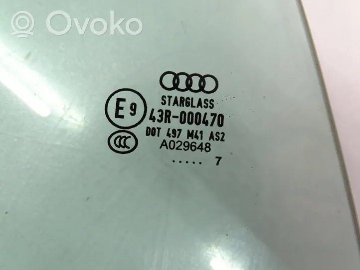 Audi TT TTS Mk2 Szyba drzwi przednich SZYBA