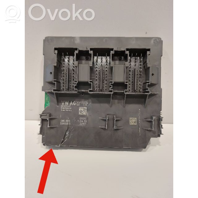 Volkswagen PASSAT B7 Moduł / Sterownik komfortu 