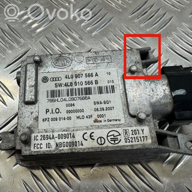 Audi Q7 4L Capteur radar d'angle mort 
