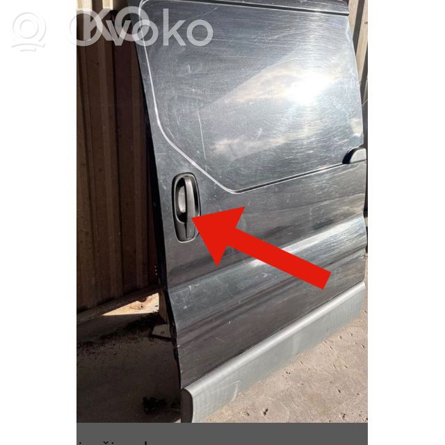 Opel Vivaro Klamka zewnętrzna drzwi bocznych / przesuwnych 