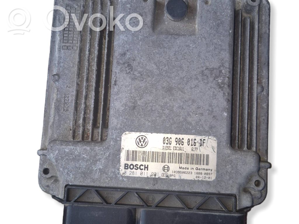 Volkswagen Golf V Engine control unit/module 