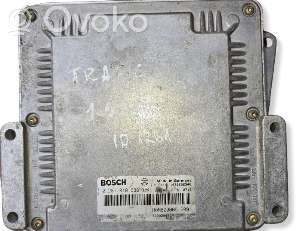 Opel Vivaro Engine control unit/module 