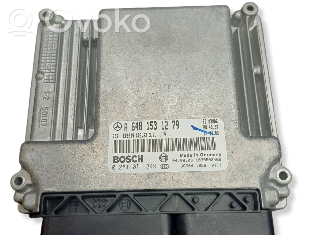 Mercedes-Benz E W211 Engine control unit/module 