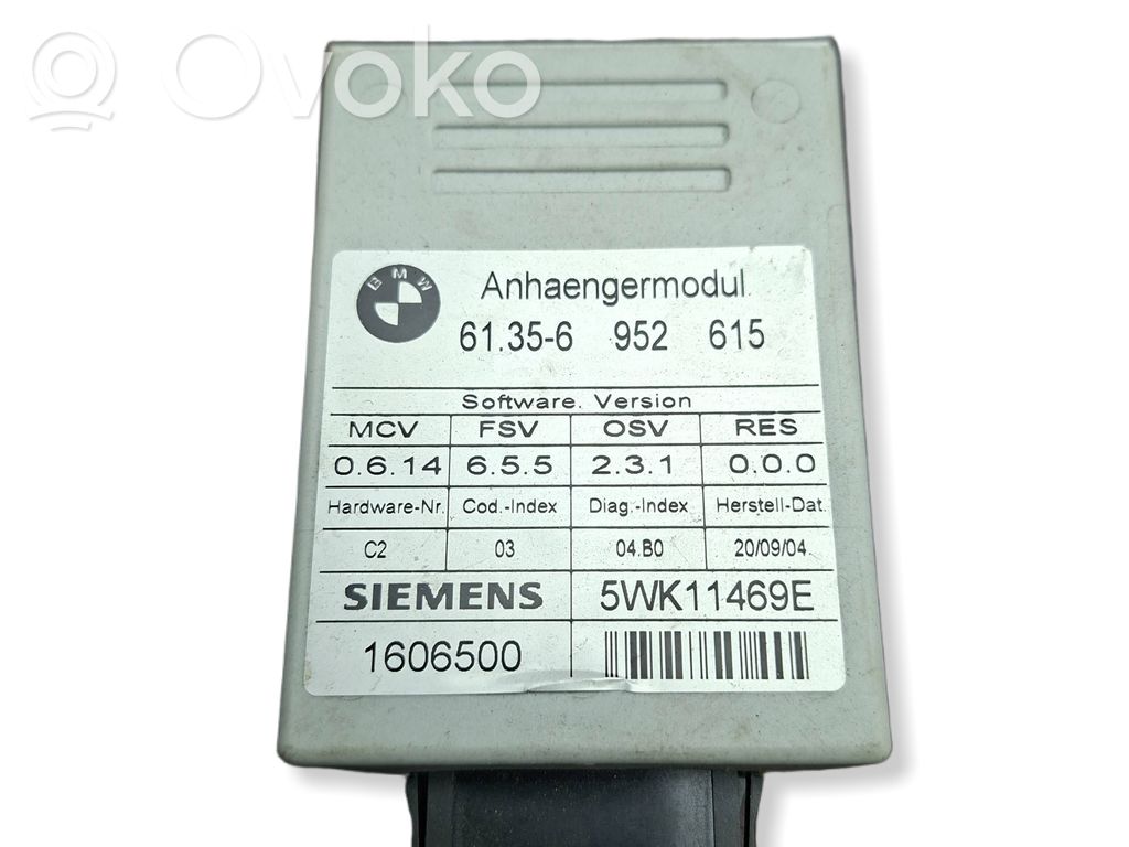 BMW 7 E65 E66 Tow bar trailer control unit/module 