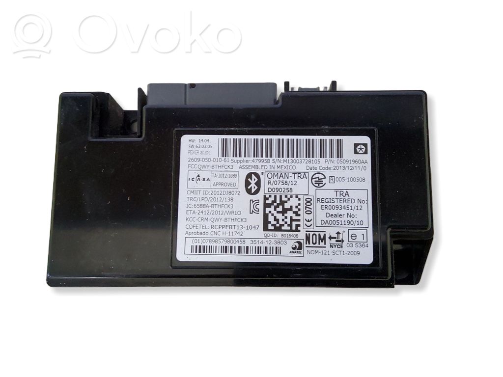 Chrysler Town & Country V Bluetooth modulis 