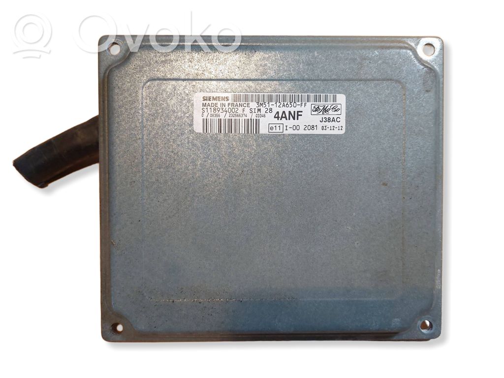 Ford Focus Engine control unit/module ECU 