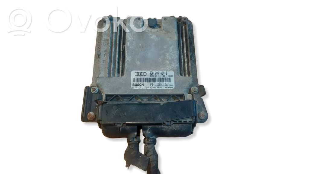 Audi A8 S8 D3 4E Galios (ECU) modulis 