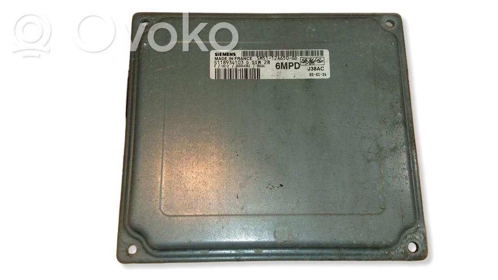 Ford Focus Unidad de control/módulo ECU del motor 
