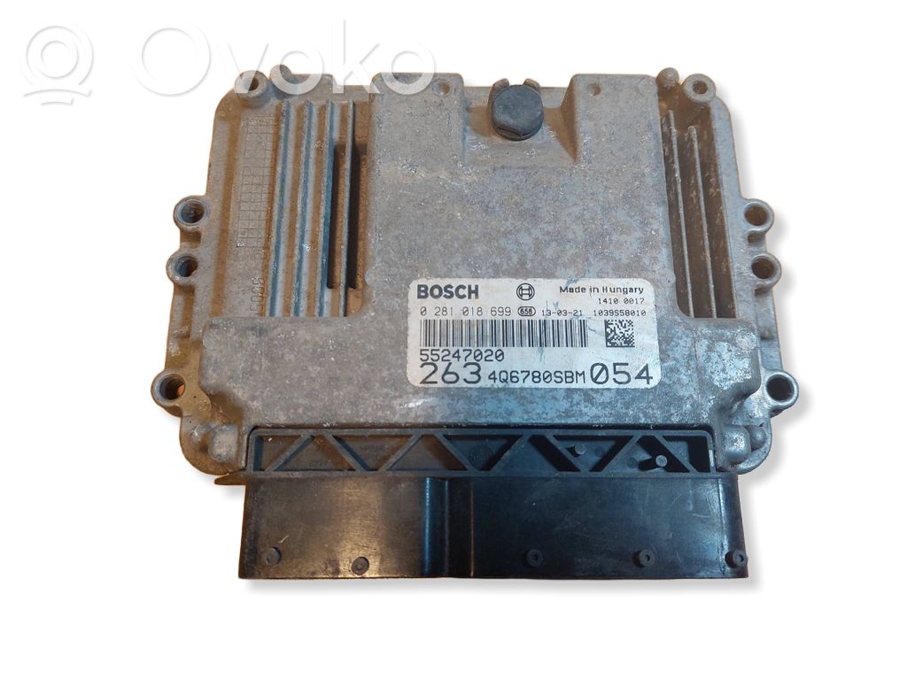 Fiat Doblo Engine control unit/module ECU 