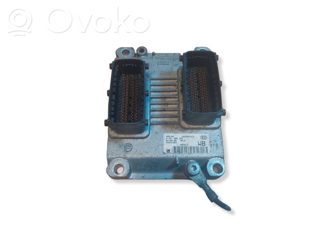 Opel Corsa C Unidad de control/módulo ECU del motor 