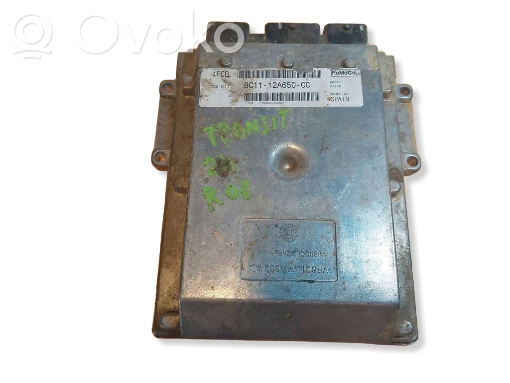 Engine control unit/module ECU   8C1112A650CC,DCU101